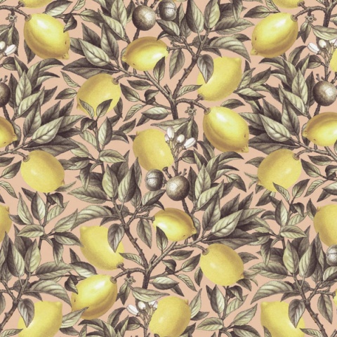 Fototapet, Lemon Tree, Pink, Rebel Walls - Img 5