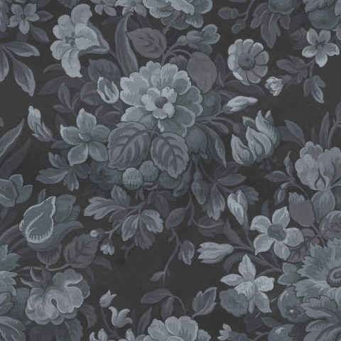 Fototapet, Majestic Vintage Garden, Dark Blue, Rebel Walls - Img 2
