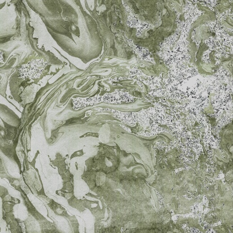 Fototapet, Marble Flow, Green, Rebel Walls - Img 2