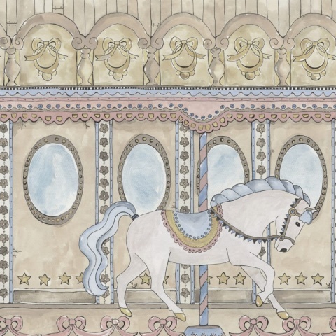 Fototapet, Merry Go Around, Pastel, Rebel Walls - Img 2