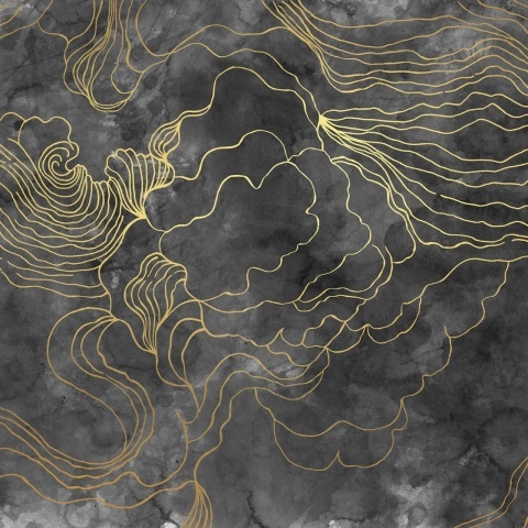 Fototapet, Opulence Storm, Black, Rebel Walls - Img 2
