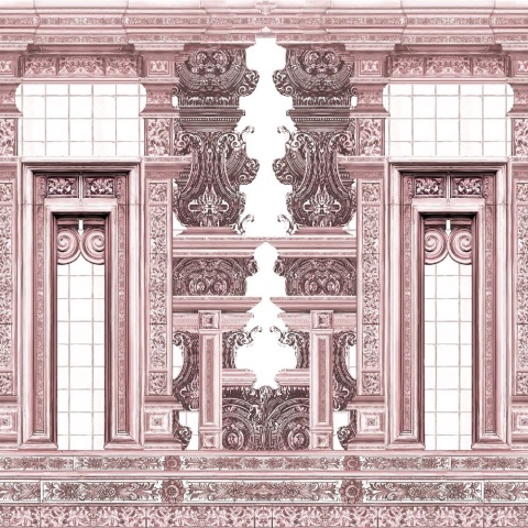 Fototapet Ornamental Cathedral, Rose - personalizat, VLAdiLA - Img 2