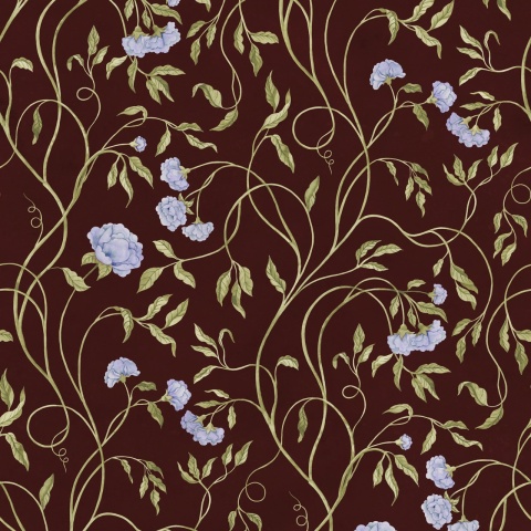Fototapet, Peony Bloom, Burgundy, Rebel Walls - Img 2