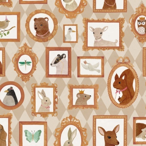 Fototapet, Pet Frames, Harlequin, Rebel Walls - Img 2