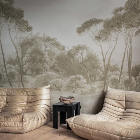 Fototapet, Pine Wood, Vintage, Rebel Walls - Img 4