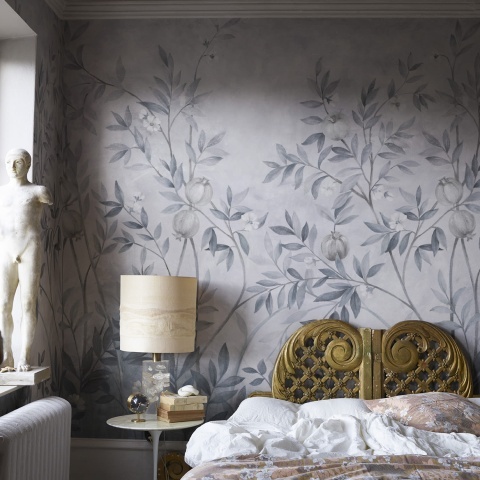 Fototapet, Pome Greenery, Blue, Rebel Walls - Img 3
