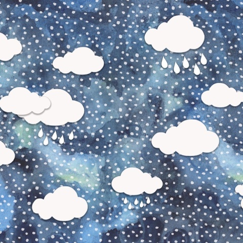 Fototapet, Rainy Clouds Sky, Rebel Walls - Img 2