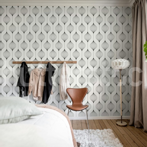 Fototapet, Retro Flow, Licorice, Rebel Walls