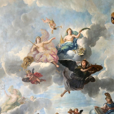 Fototapet, Royal Magnificence, Blue, Rebel Walls - Img 2