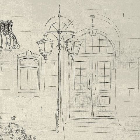 Fototapet Rue de l'Abreuvoir, VLAdiLA - Img 3