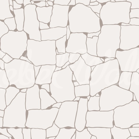 Fototapet, Rustic Grid, Warm White, Rebel Walls - Img 2