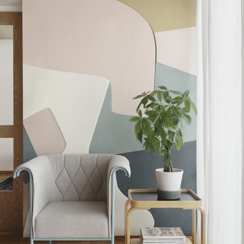 Fototapet, Serene Layers, Pastel, Rebel Walls - Img 3