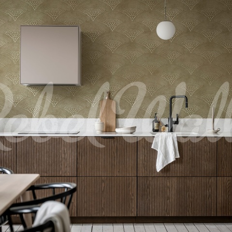 Fototapet, Shimmer Fan, Beige, Rebel Walls - Img 3
