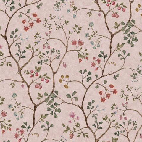 Fototapet, Song Tree, Pink Cherry, Rebel Walls - Img 2