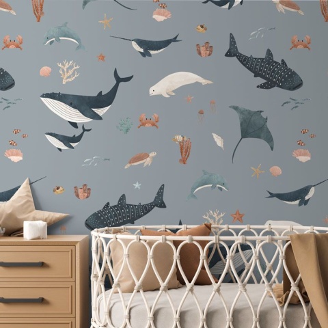 Fototapet Splendid Sea - Blue, Kikki Belle - Img 4