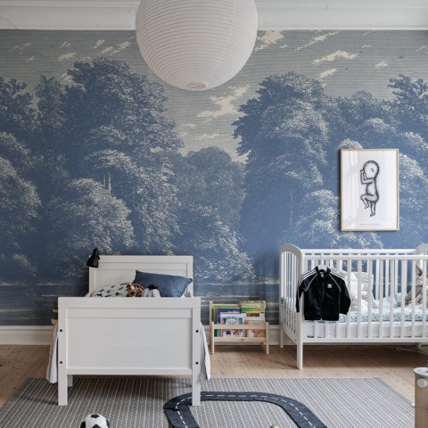 Fototapet, Spring Season, Blue, Rebel Walls - Img 5