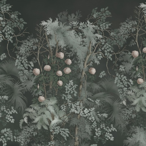 Fototapet, Tropical Bush, Night, Rebel Walls - Img 2