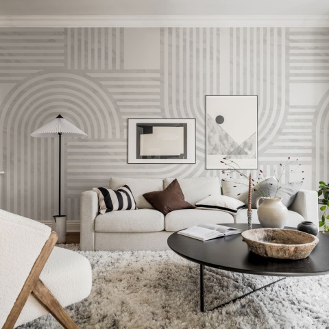 Fototapet, Twine, Grey, Rebel Walls - Img 5