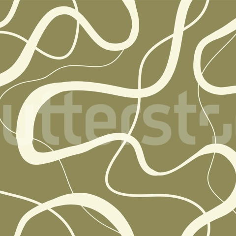 Fototapet, Twisting Lines, Olive, Rebel Walls - Img 2