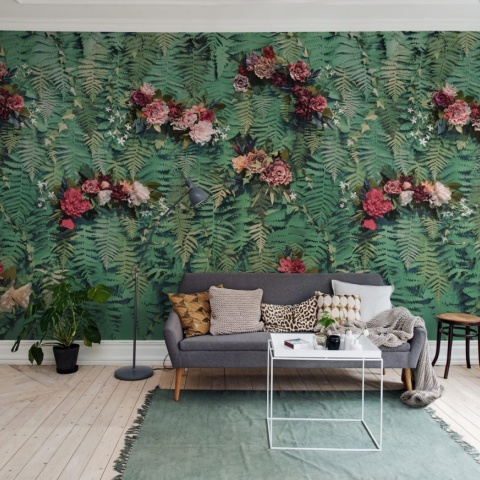 Fototapet, Unfading Flowers, Rebel Walls