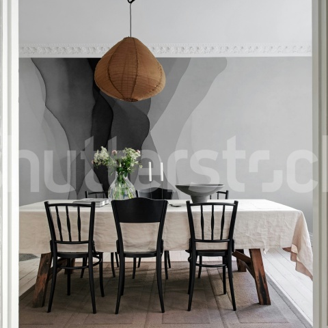 Fototapet, Vertical Gradient, Gray, Rebel Walls - Img 3