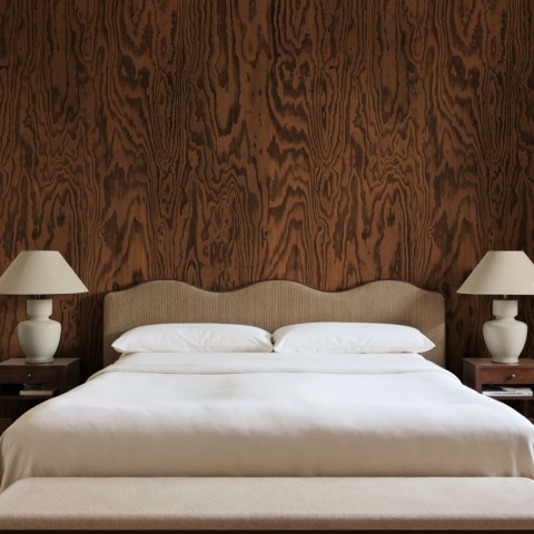 Fototapet, Wood Shades, Dark Brown, Rebel Walls - Img 3