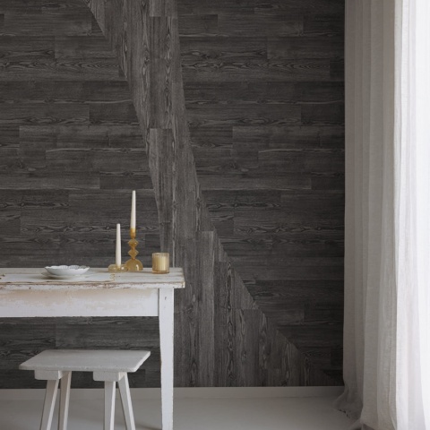 Fototapet, Woodline, Gray, Rebel Walls - Img 6