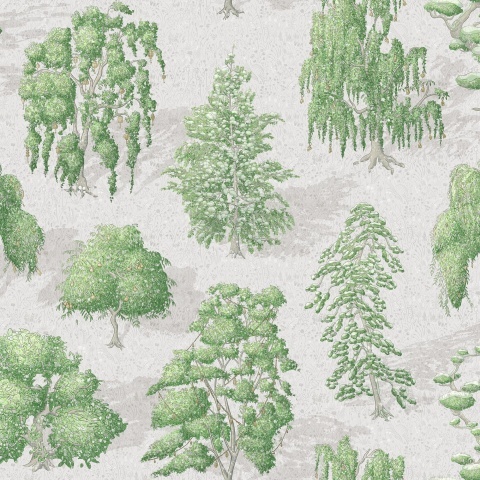 Fototapet, Yggdrasil Forest, Light Green, Rebel Walls - Img 2