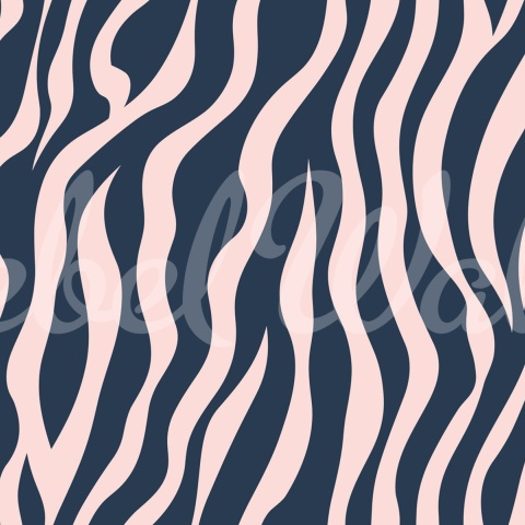 Fototapet, Zebra Lines, Blue &amp; Pink, Rebel Walls - Img 2