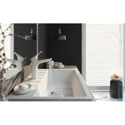 Lavoar ceramic, blat &gt; montare pe perete - 50x40 cm, Temisto, CDT_6U4S - Img 9
