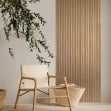 Panou riflaj decorativ 3D Olmo, Oak Gold II, 12.2x1.2x270 cm - Img 11
