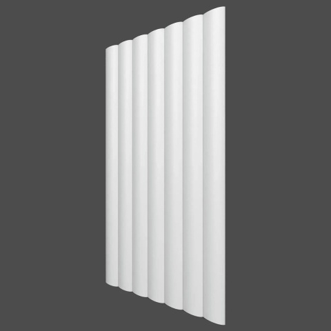 Panou riflaj decorativ 3D, PNH878 - 25x1.6x200 cm - Img 4