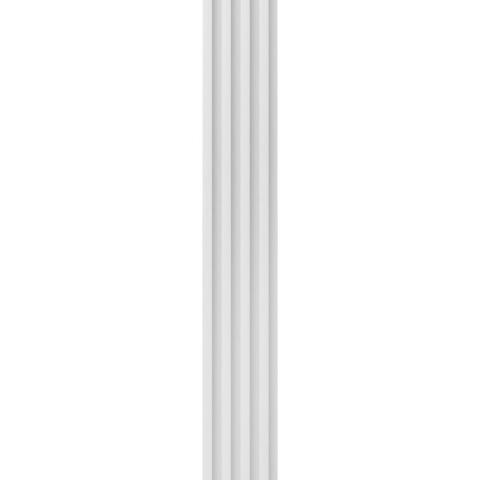 Panou riflaj decorativ 3D, W366 - 24.8x3.5x200 cm