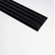Profil dreapta pentru riflaj decorativ 3D Onda, Negru, 3.2x1.3x270 cm - Img 4