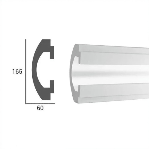 Profil scafa LED KD112 - 6x16.5x115 cm - Img 2