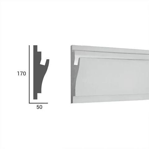 Profil scafa LED KD403 - 17x5x115 cm - Img 2