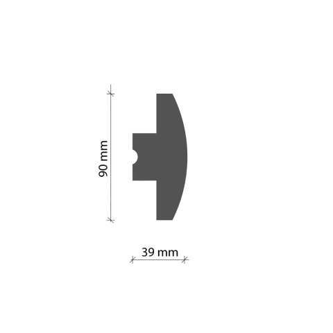 Profil scafa LED KD505 - 9x3.9x115 cm - Img 2