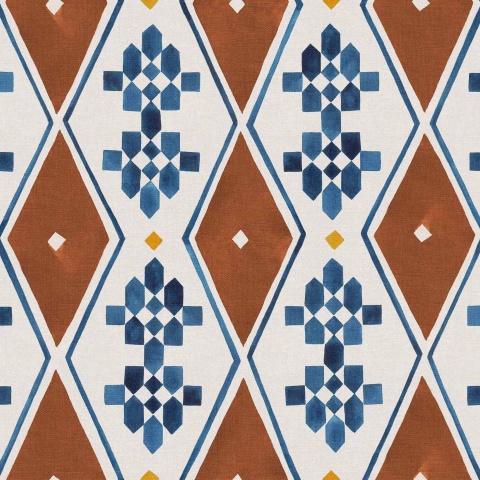 Tapet, Beldi Rugs, Clay, Coordonne, 5.2mp / rola - Img 2