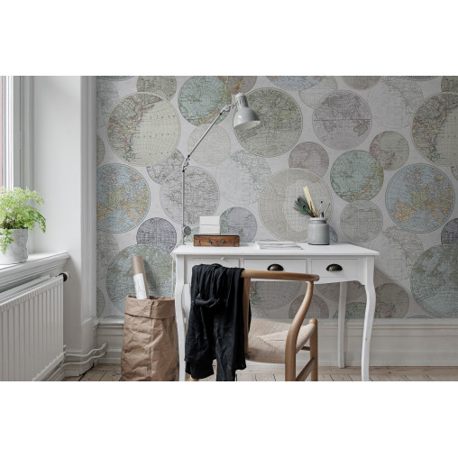 Tapet Globes Gathering, Dew, Rebel Walls