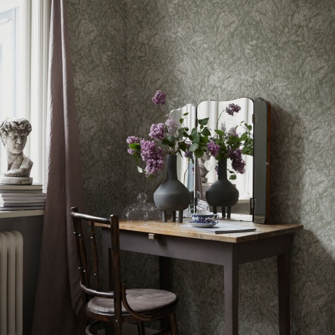 Tapet lavabil, Malin Sage Green, Sandberg, 5.3mp / rola - Img 3