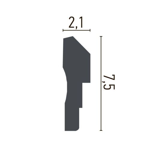 Brau poliuretan flexibil CR739F - 7.5x2.1x200 cm - Img 2