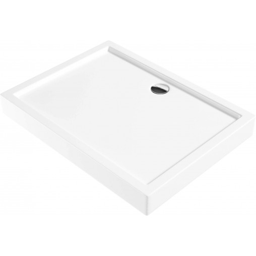 Cădiță de duș din acrilat, rectangular, 120x80 cm, Jasmin Plus, KTJ_044B
