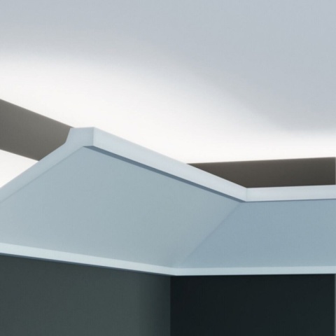 Cornisa poliuretan flexibil P884F - 14x9x200 cm - Img 5