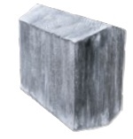 Element de imbinare din poliuretan, gri, modern, E056G - 10x16x14 cm
