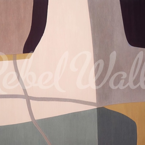 Fototapet, Abstract Art, Pastel, Rebel Walls - Img 2