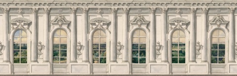 Fototapet, Ballroom Windows, Vintage, Rebel Walls - Img 5