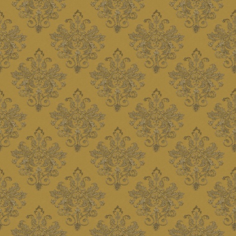Fototapet, Baroque Pearl, Yellow, Rebel Walls - Img 2