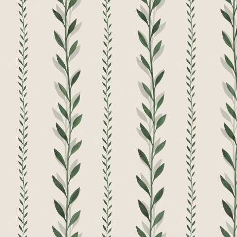 Fototapet, Bayleaf Stripe, Green, Rebel Walls - Img 2