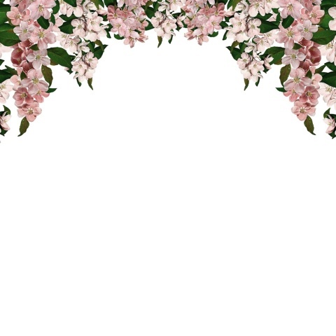 Fototapet, Bloom Garland, Soft Pink, Rebel Walls - Img 2