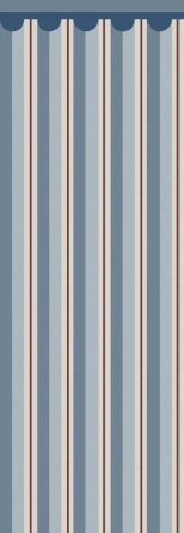 Fototapet, Border Stripe, Blue, Rebel Walls - Img 2